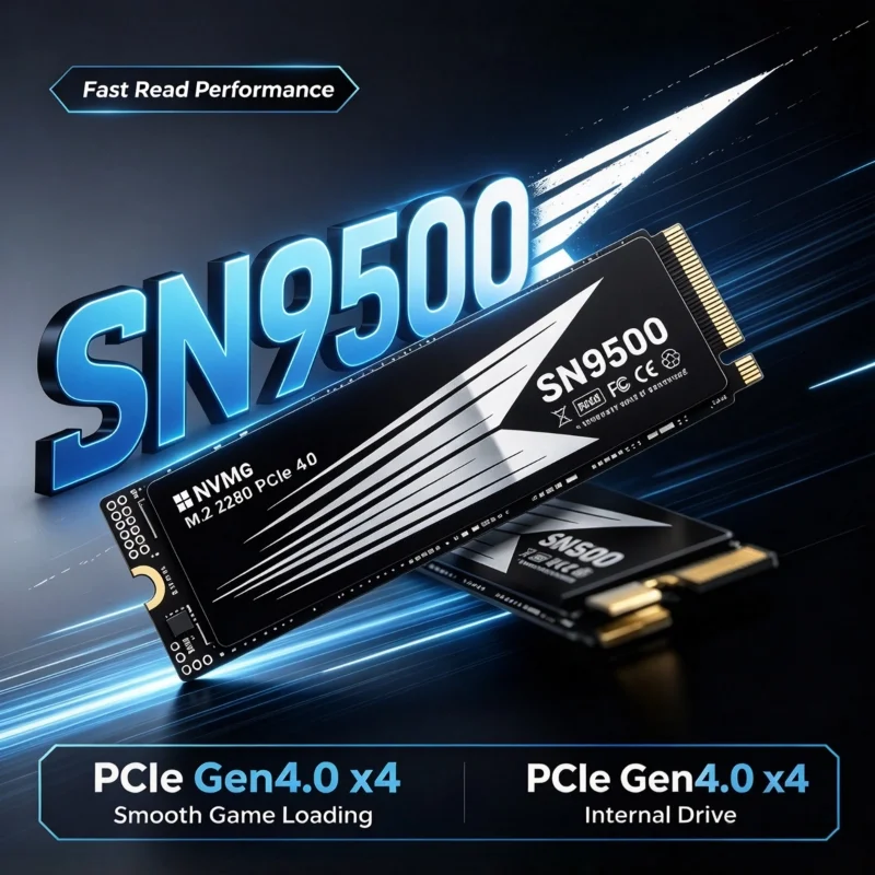 M.2 Nvme 4Tb Pcie 4.0 Ssd - SN9500 내장형 솔리드 스테이트 드라이브, M.2
