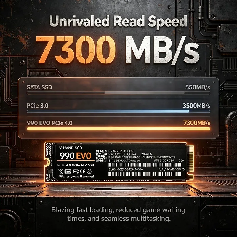 게이밍용 M.2 NVMe SSD 990 EVO PCIe - M.2 Nvme 4Tb Pcie 4.0 Ssd 리뷰 및 가격