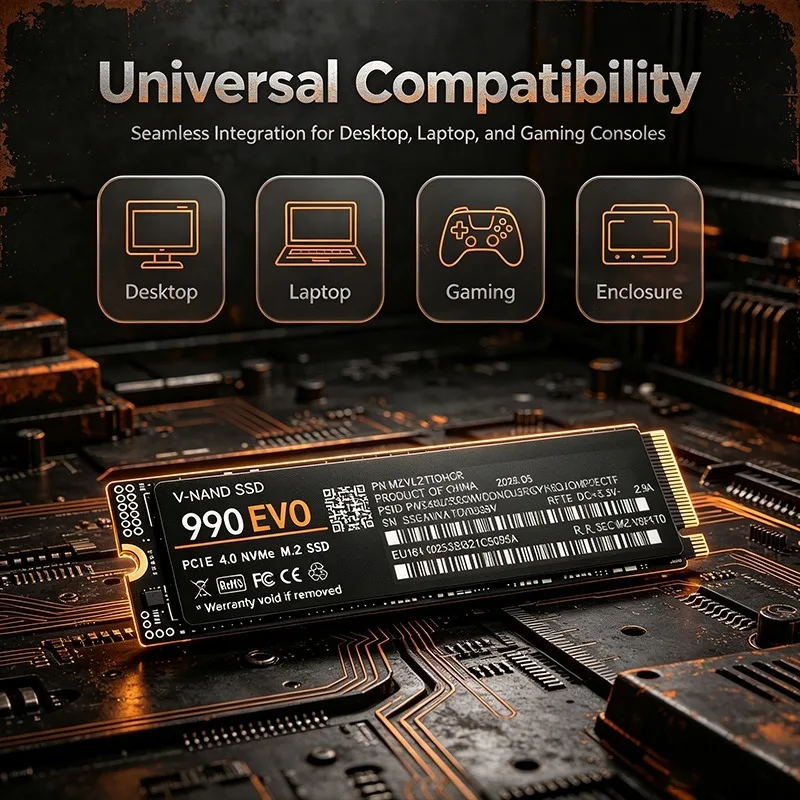 게이밍용 M.2 NVMe SSD 990 EVO PCIe - M.2 Nvme 4Tb Pcie 4.0 Ssd 리뷰 및 가격