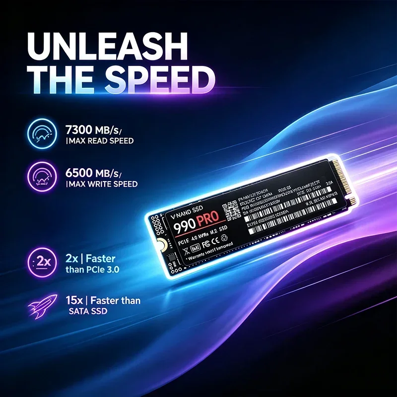 게이밍 드라이브 990 PRO M.2 NVMe SSD, - M.2 Nvme 4Tb Pcie 4.0 Ssd 리뷰 및 가격