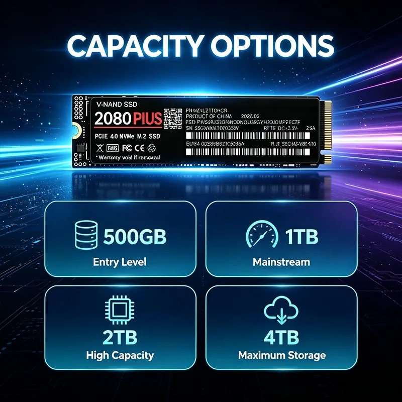 새로운 2080 PLUS NVMe M.2 2280 SS - M.2 Nvme 4Tb Pcie 4.0 Ssd 리뷰 및 가격