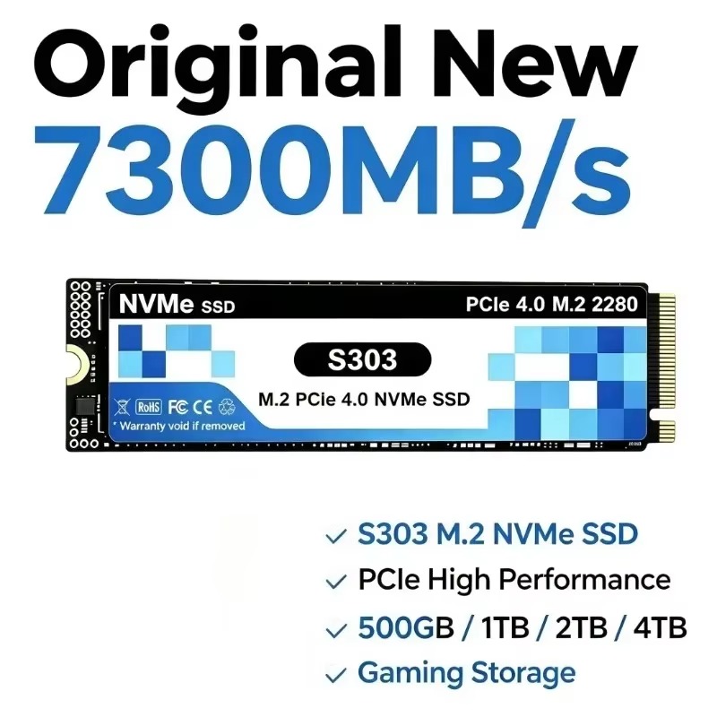 S303 M.2 NVMe 내장형 SSD, 500GB/1 - M.2 Nvme 4Tb Pcie 4.0 Ssd 리뷰 및 가격