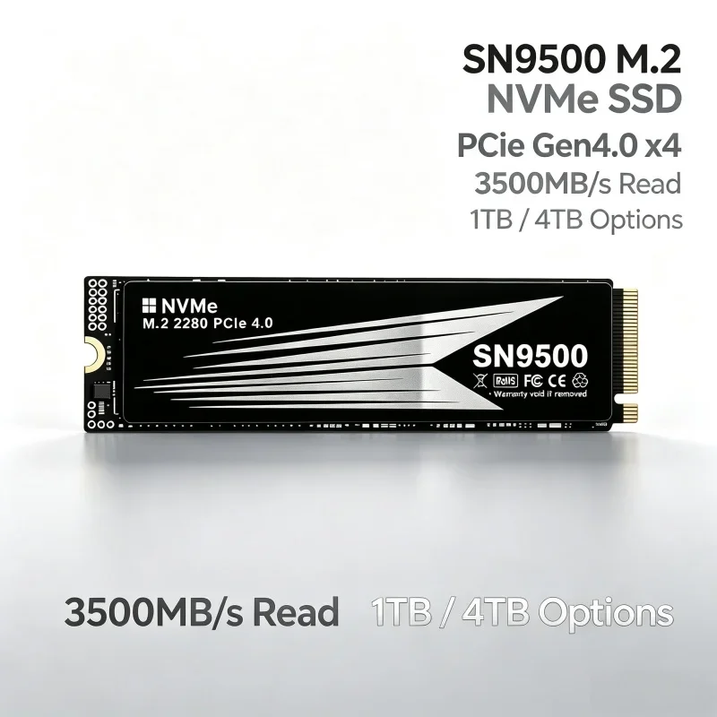SN9500 내장형 솔리드 스테이트 드라이브, M.2  - M.2 Nvme 4Tb Pcie 4.0 Ssd 리뷰 및 가격